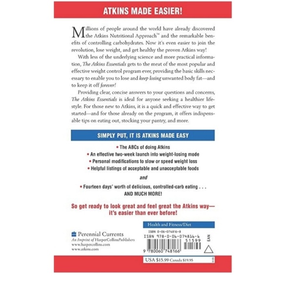 Atkins Essentials Two-Week Jump Start Program New - Picture 2 of 3